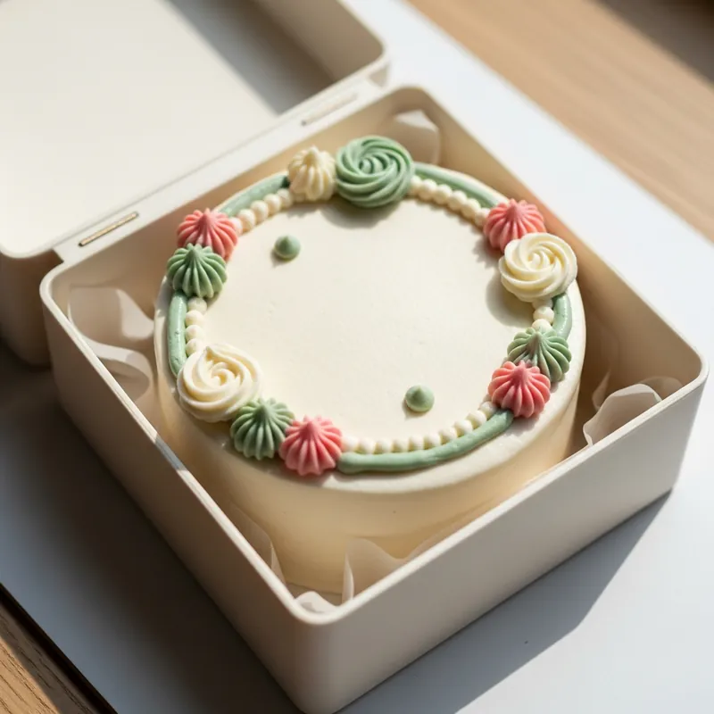 Bánh bento một phần viết chữ trong hộp