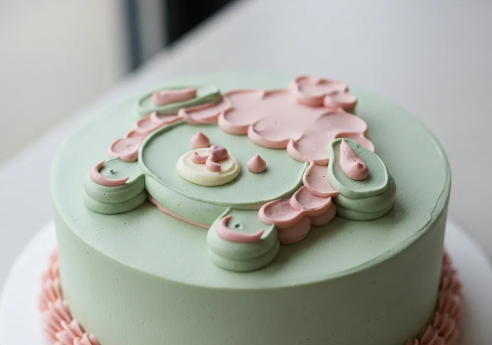 Bánh kem cho bé màu pastel hình ngộ nghĩnh